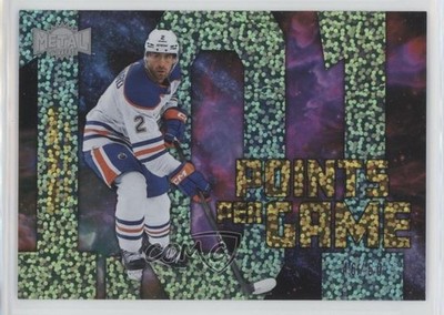 2024 Skybox Metal Universe Points Per Game Gold 46/50 Evan Bouchard #PPG-19 1g0e
