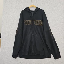  VIKTOS MC GUNVENT FULL ZIP HOODIE SIZE 3XL Black Camo Embroidered Side Zip