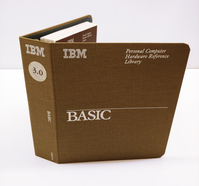 IBM Basic Personal Computer Hardware Reference Library Book Index Binder 6361134