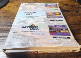 Sega Saturn 3 Free Games Bundle Box Lot with Nights and Bootleg Sampler Demos.
