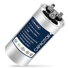60/7.5 uF 60 7.5 MFD 370VAC or 440VAC Dual Run Start Round A/C Capacitor CBB65