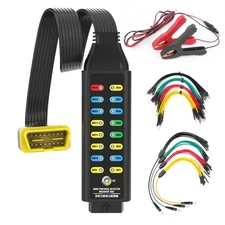OBD2 Breakout Box Professional OBDII Breakout Box Protocol/Power/Ground Detec...