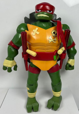 Rise of the Teenage Mutant Ninja Turtles - Figur 10,5'' - Raphael & Waffen