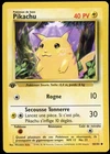 1999 Pokemon FRENCH 1st Edition Base Set Pikachu 58/102 EX-MT
