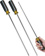 2-Teiliges Schraubenzieher Set, Magnetischer Schlitzschraubendreher + Magnetisch