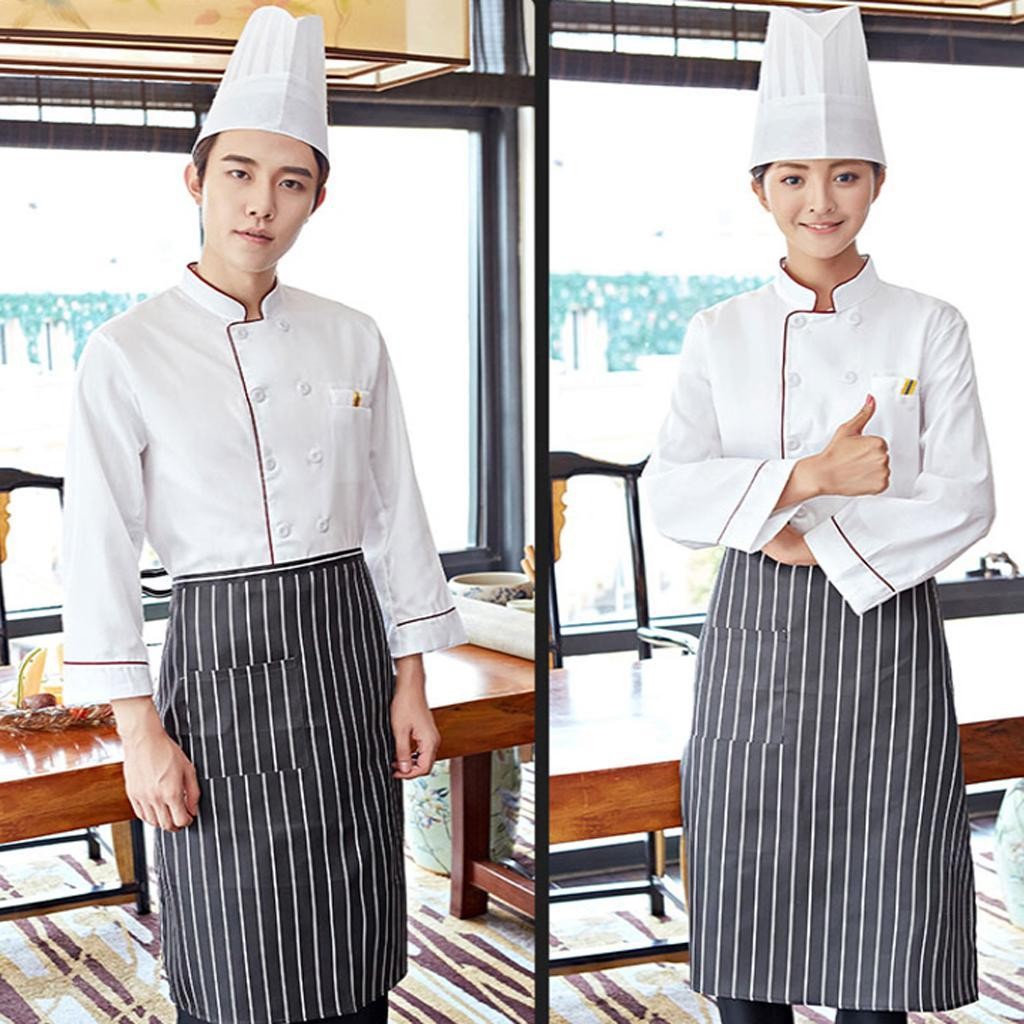 Berufsbekleidung für die Küche mit langen Ärmeln, Unisex