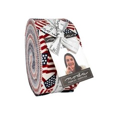 Jelly Roll - America 250 Years Deb Strain Moda USA Cotton Fabric Precuts M492.56