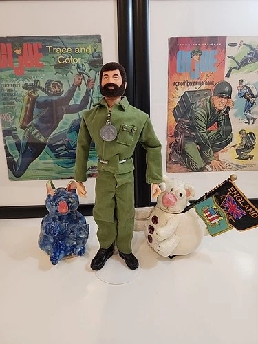 Vintage Gijoe Adventure Team Talking Commander 1970s Hasbro Original L.A.