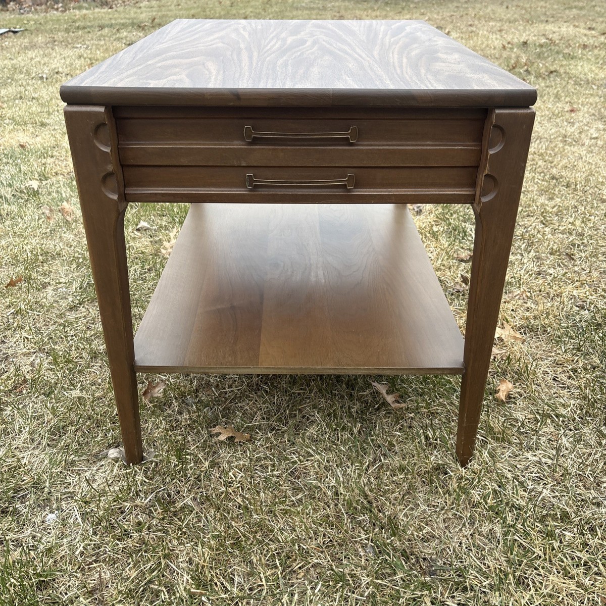 Vintage Mersman 31-22 Side Table End Table Wooden Formica MCM