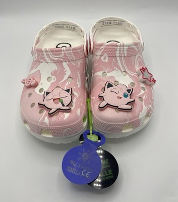 Limited Edition Crocs X Pokémon Jigglypuff Classic Clog with