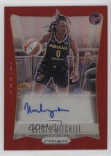 2024 Panini Prizm WNBA Throwback Signatures Red 34/99 Kelsey Mitchell Auto s3g