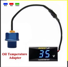 MOTORÖLTEMPERATURMESSGERÄT DIGITAL LED ROT UNIVERSAL MOTORRAD