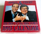 SISKEL & EBERT:THUMBS UP,THUMBS DOWN 1993 CALENDAR:VINTAGE MEMORABILIA DESK CALE