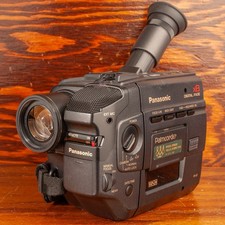 Panasonic Palmcorder PV-22 VHS-C Tape Camcorder Video Camera Tested Working