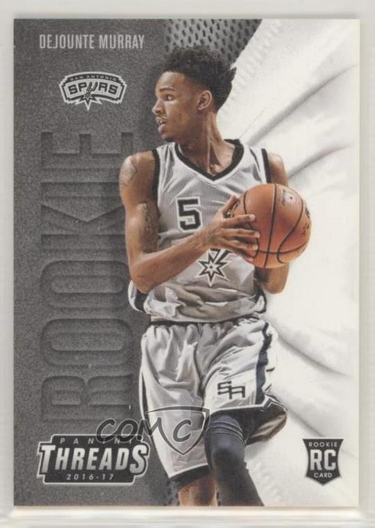2016-17 Panini Threads Leather Rookies Dejounte Murray #212 2t9