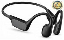 Wireless Bone Conduction Headphones Bluetooth Open Ear Sports Headset Mic
