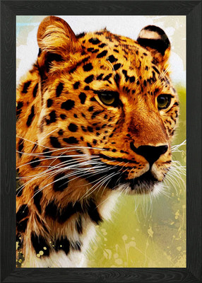 Gepard gerahmtes Wandbild Poster Leinwanddruck Bild