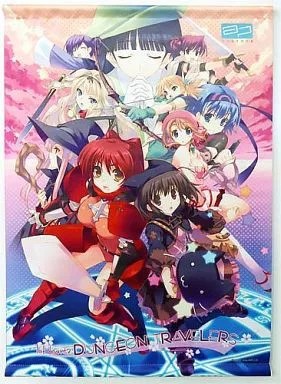 ToHeart2 Dungeon Travelers B3 Tapestry Official PSP Game Item