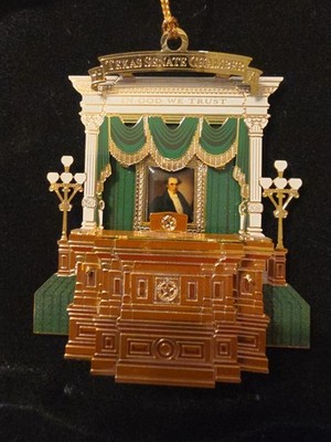 Texas Senate Chamber Ornament Special Edition 
