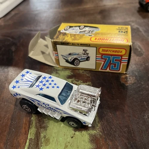 Matchbox Lesney Superfast SF26 Cosmic Blues- RARE USA PICTURE BOX