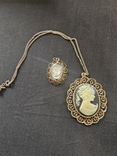 2 Vintage Cameo Lot