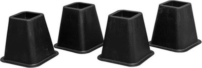 Aidapt schwarz Holzmaserung Optik 6'' Stuhl Bett Möbel Erhöhung