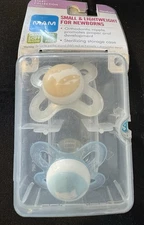 New MAM Start Collection Pacifier 2 Pack- Small & Lightweight for Newborns