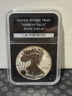 2013 W Reverse Proof $1 Silver American Eagle Genuine Proof 1oz Pure Silver PCS