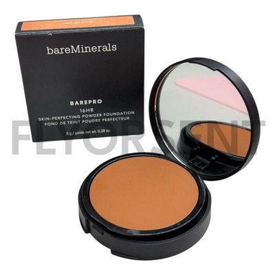 BareMinerals Barepro 16HR Skin-Perfecting Powder Foundation  Deep 50 Cool NIB