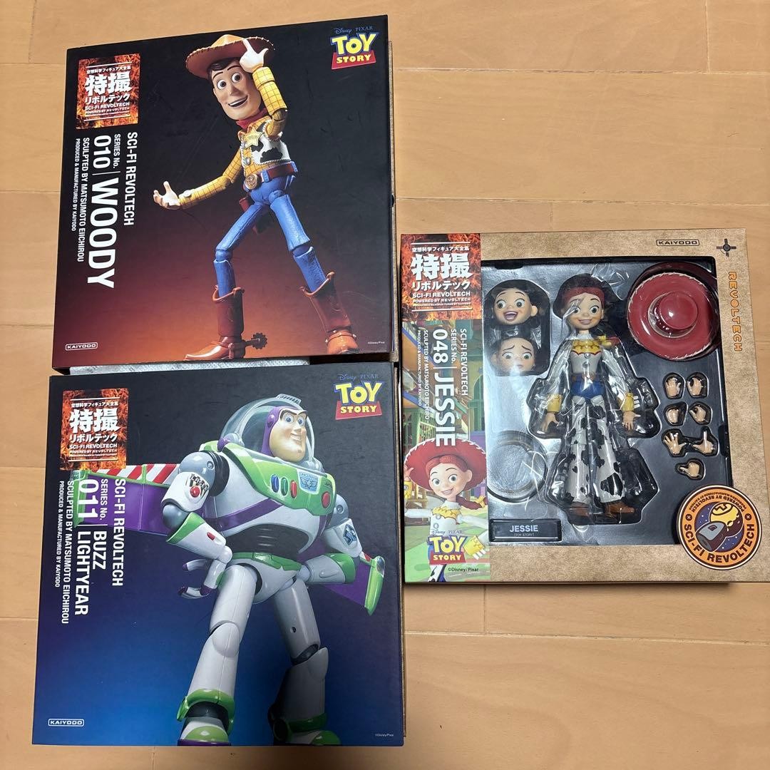 Sci-fi Revoltech Jesse Woody Buzz Lightyear Toy Story #2507f6