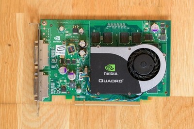 nVidia Quadro FX570 | PCIe VGA Card | 256MB RAM - Working