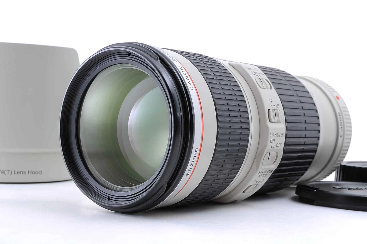 Canon EF f/4 Camera Lenses 70-200mm Focal for sale | eBay