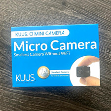 KUUS Micro Camera Mini-Überwachungskamera IP/Netzwerk kabellos schwarz 1x