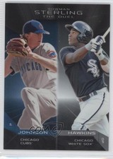 2013 Bowman Sterling The Duel Pierce Johnson Courtney Hawkins #TD-JH g6w