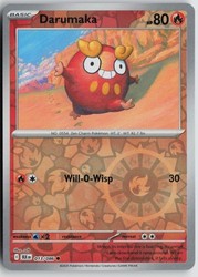 Darumaka 013/086 Scarlet & Violet: Black Bolt Reverse Holo