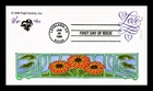 US COVER LOVE POSTAL STATIONERY FIRST DAY ISSUE PUGH HAND PAINTED