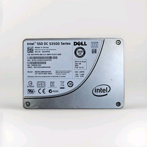 Intel DC S3500 300GB SSD SATA III 6Gb/s Enterprise 2,5" SSD Solid State Drive