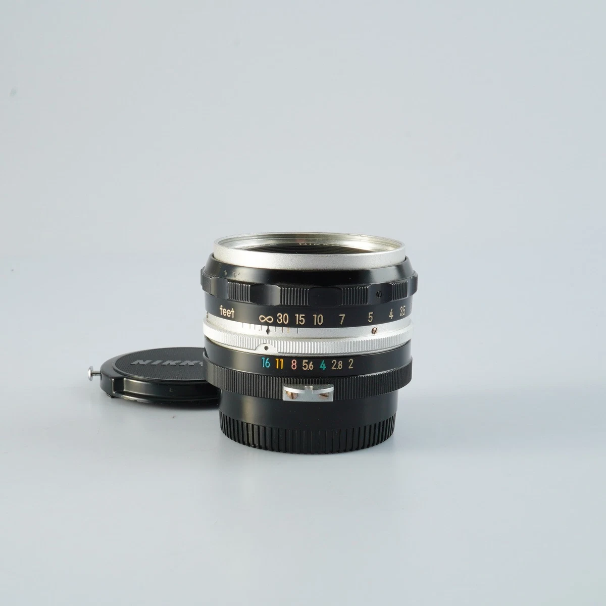 Nikon F ニコン F Nikkor-S 50mm F2 Nikkor 50mm f2 (S) Black – FLASHBACK CAMERA