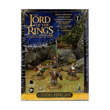 GW LotR Dwarf Holds Finecast Dwarf Commanders Finecast VG /NM