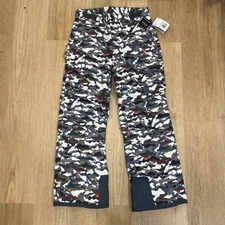 ARCTIX Youth XL INSULATED SNOW PANTS Ski Snowboard Multi-Color Cargo Camo 