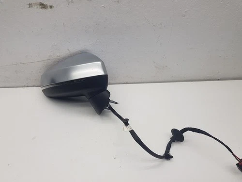 2019 AUDI S3 A3 8V RIGHT DRIVER O/S HEATED WING MIRROR CHROME