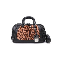 Dolce & Gabbana Sac fourre-tout en léopard à poils longs kk22776326 142149336