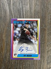 2025 Topps Update Ky Bush Rookie Auto 1990 Topps #90B2-KB White Sox RC SP