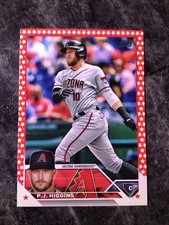 2023 Topps Update INDEPENDENCE DAY 51/76 #US82 P.J. Higgins Dbacks