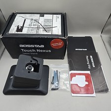 NEW BossTab Touch Nexus Tablet Stand Black Metal Swiveling TO-NX-1 In Open Box