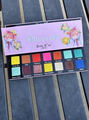 Pinky Rose Cosmetics Obsessed Eyeshadow Palette Read description