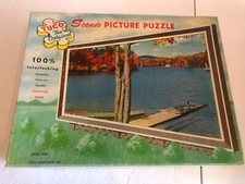 VINTAGE Tuco Loon Lake Puzzle F37