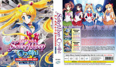 DVD~ANIME SAILOR MOON CRYSTAL SEASON 1-3 VOL.1-39 END ENGLISH