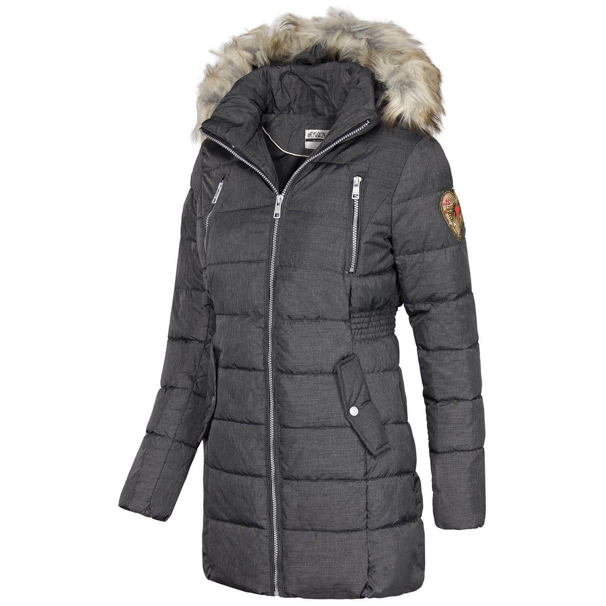 Kurzer Mantel Reserved Mantel Aus Kunstfell HAILYS Damen