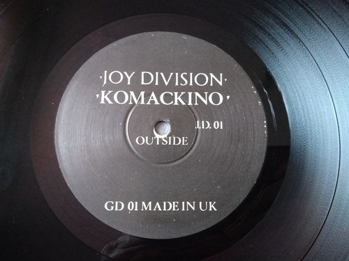 Joy Division Komackino Italy 1981 Small Ring 1st Press Reverse Labels Rare Copy - Picture 10 of 17